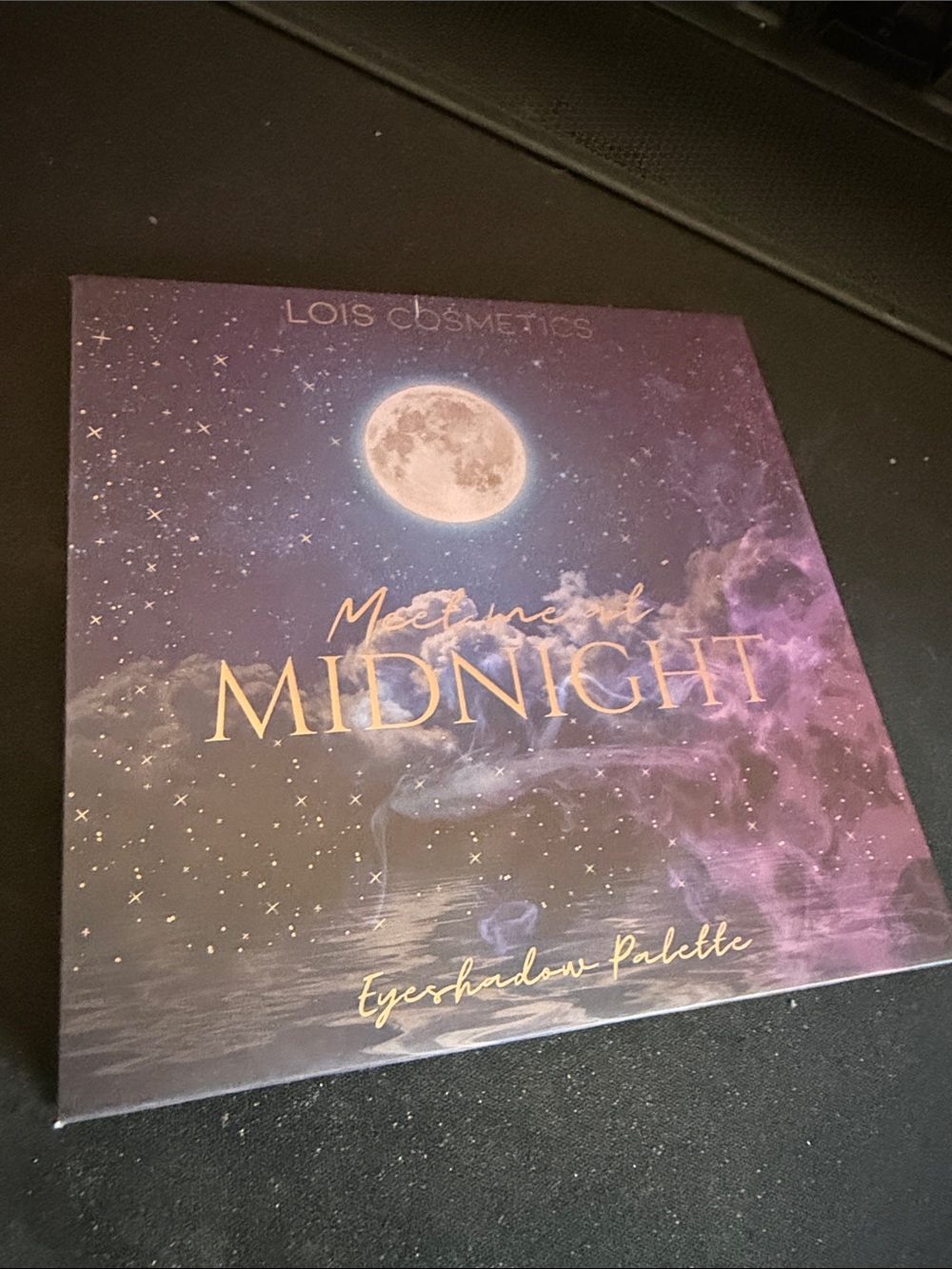 Lois Cosmetics "Midnight" Eyeshadow Palette - Purple Moon Design